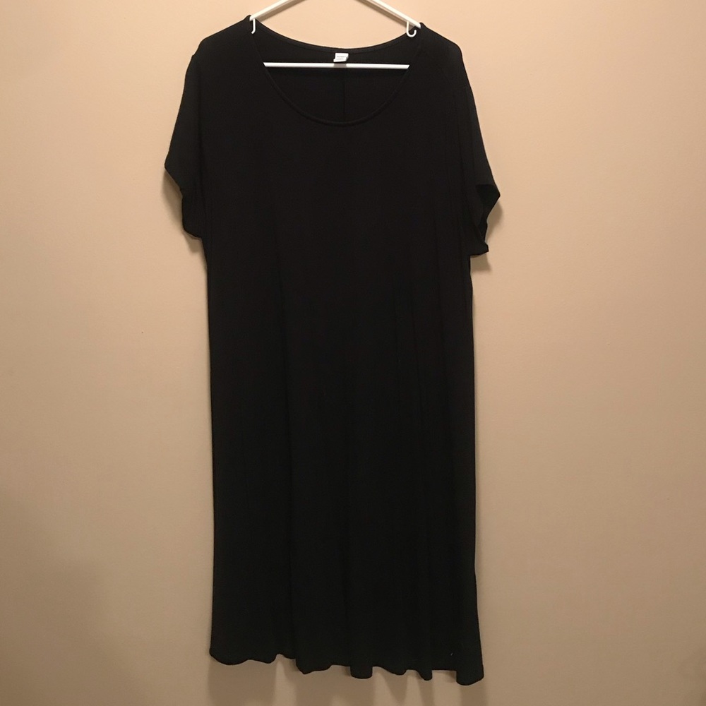 Old Navy Black Swing Dress - 2X